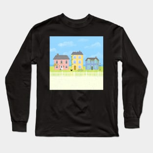 Colorful Houses Long Sleeve T-Shirt